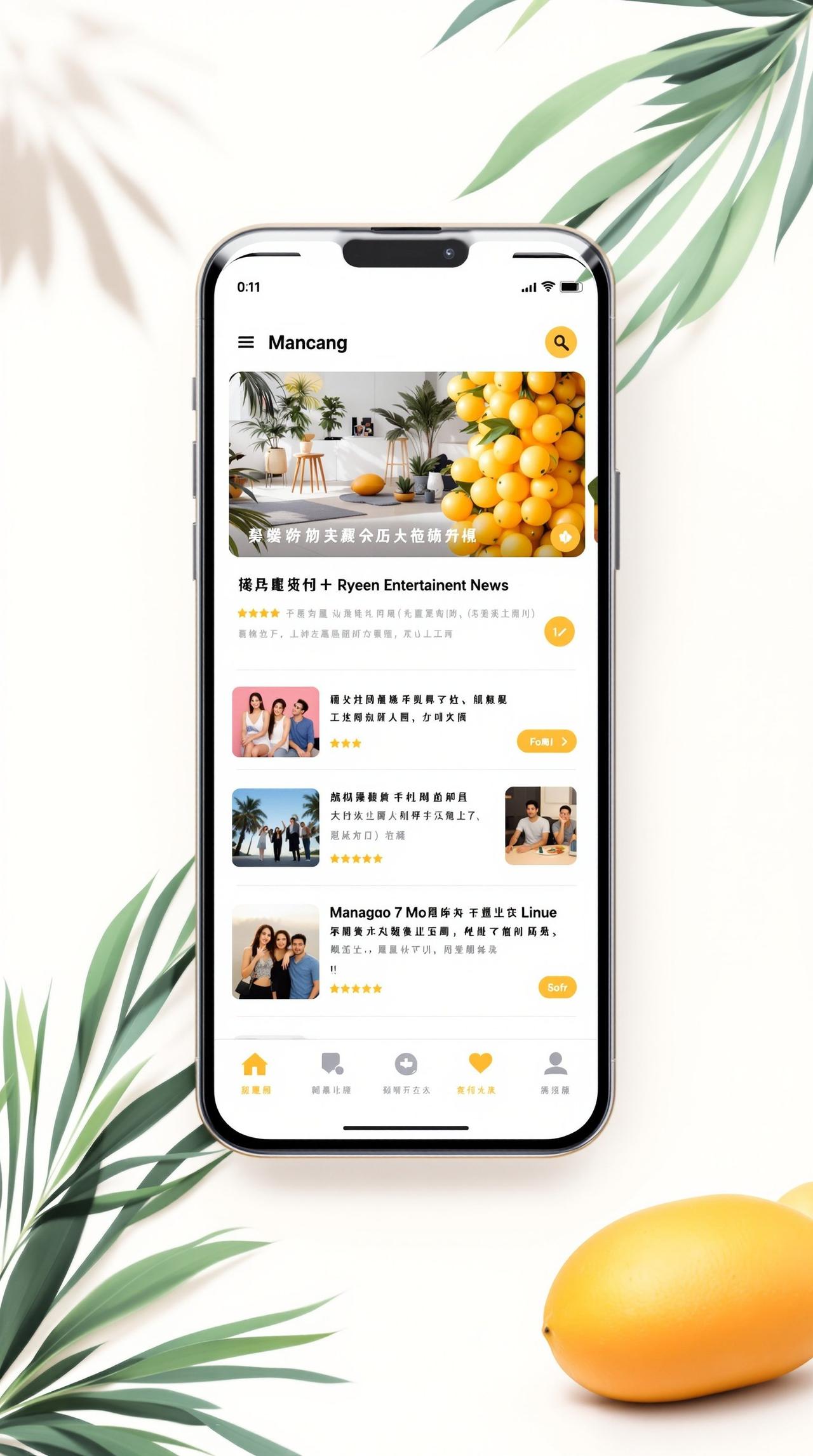 吃瓜王APP界面预览